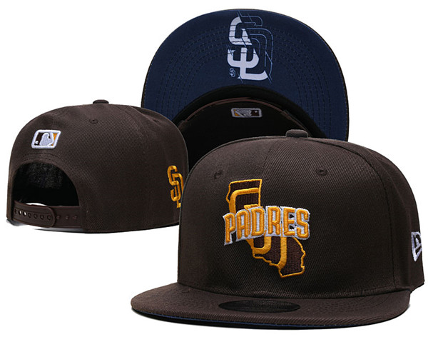 San Diego Padres Stitched Snapback Hats 009